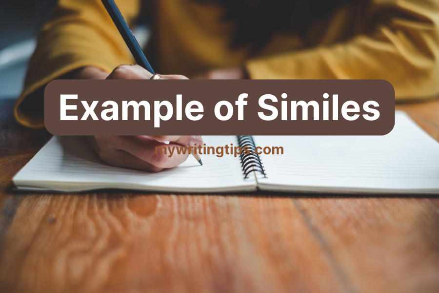 40 Common Example Of Similes To Spice Your Writing