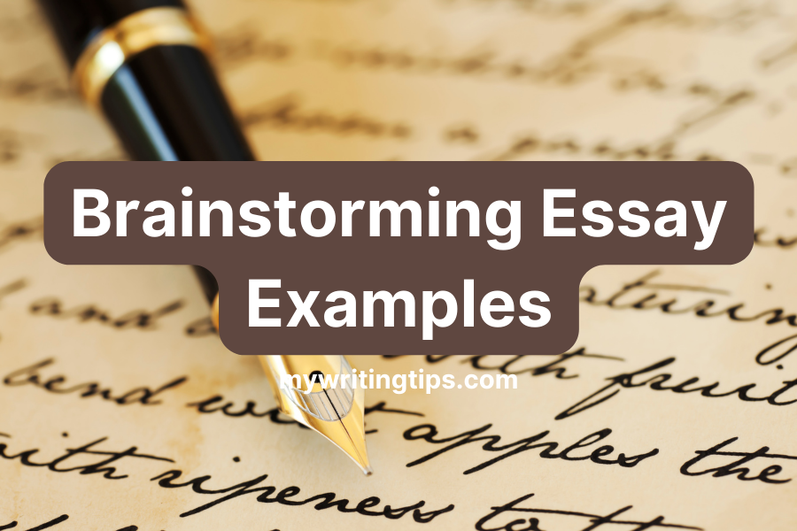 Brainstorming Essay Example | 5 Steps To Unlock Your Writing Potential