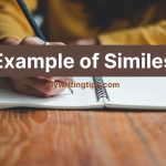 40 Common Example Of Similes To Spice Your Writing